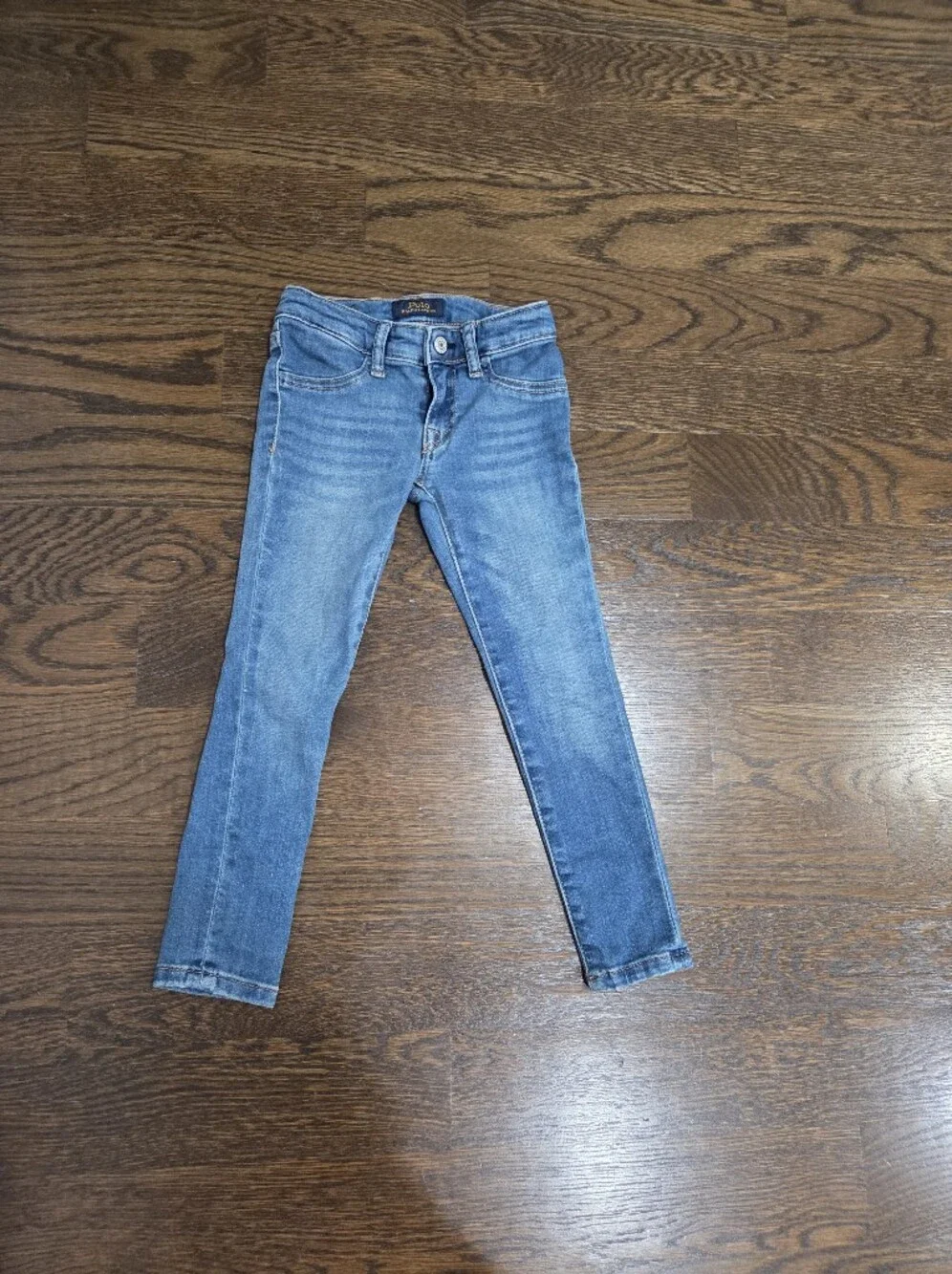Ralph Lauren Kids Slim Blue Stretch Jeans Sz.4
